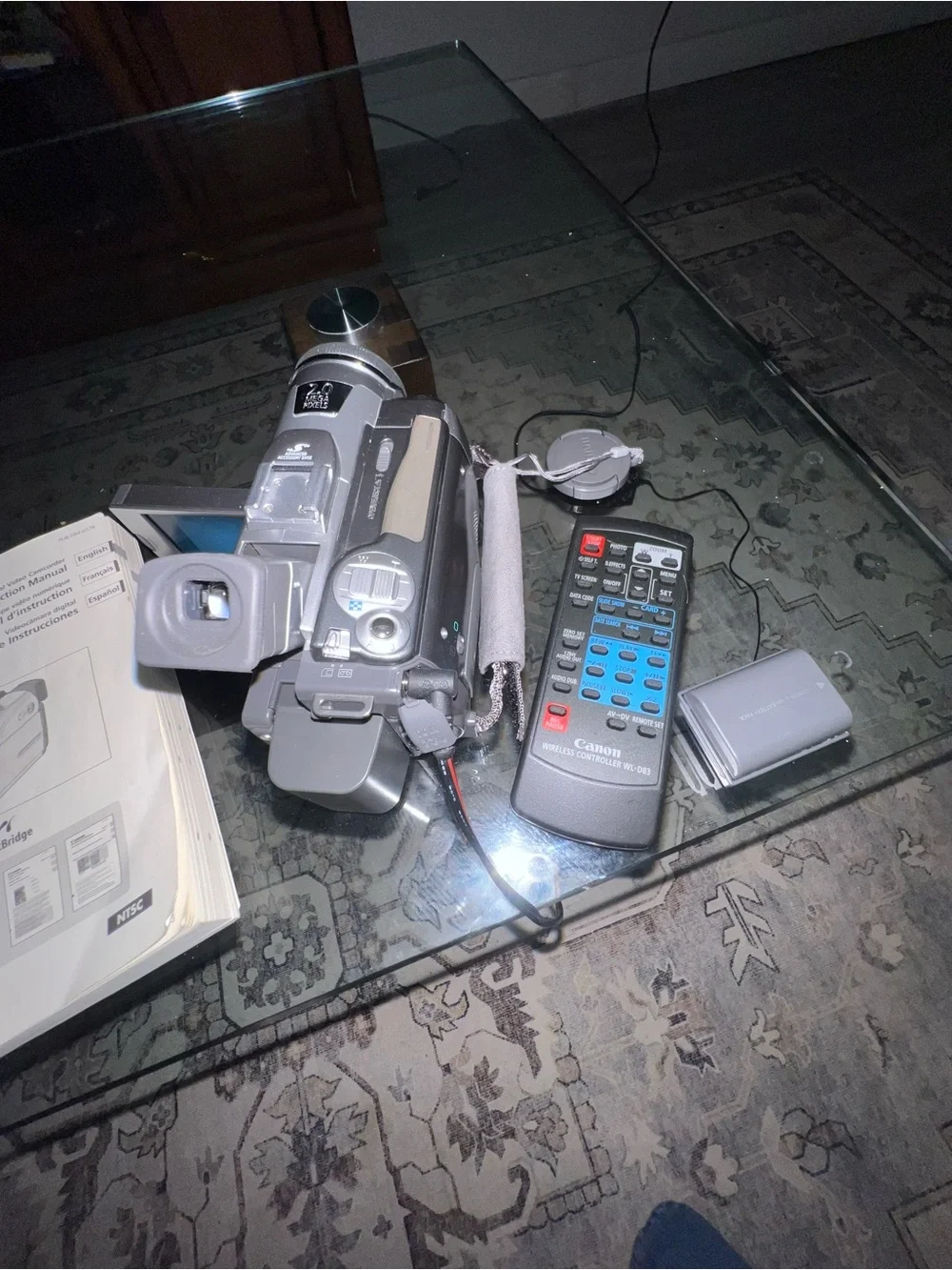 Canon Optura 40/optura 30 MiniDV Digital Video 20 mega pixeles Silver